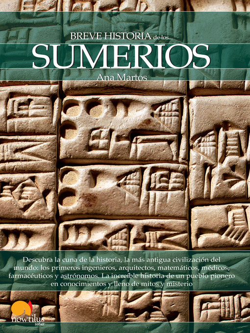 Detalles del título Breve historia de los sumerios de Ana Martos Rubio - Disponible